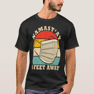 Camiseta Namaste a seis metros de distancia Yoga Distancia 