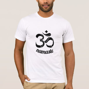Camiseta Namaste, con el texto trasero