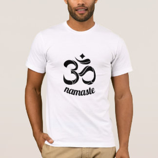 Camiseta Namaste, con el texto trasero