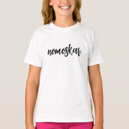 Camiseta Namaste | Diseño moderno de yoga para niños espiri