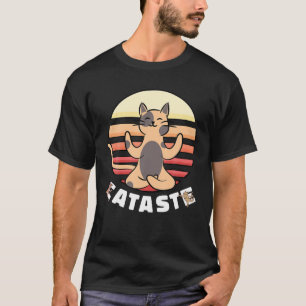 Camiseta Namaste Funny Cats