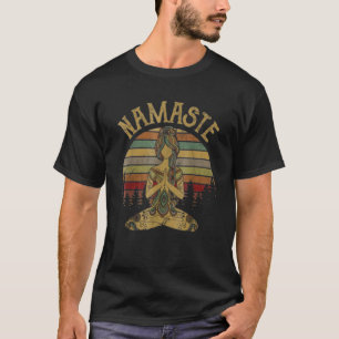 Camiseta Namaste Gautama Buda Budista Zen Medit Budismo