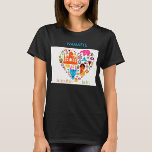 CAMISETA NAMASTE LA INDIA