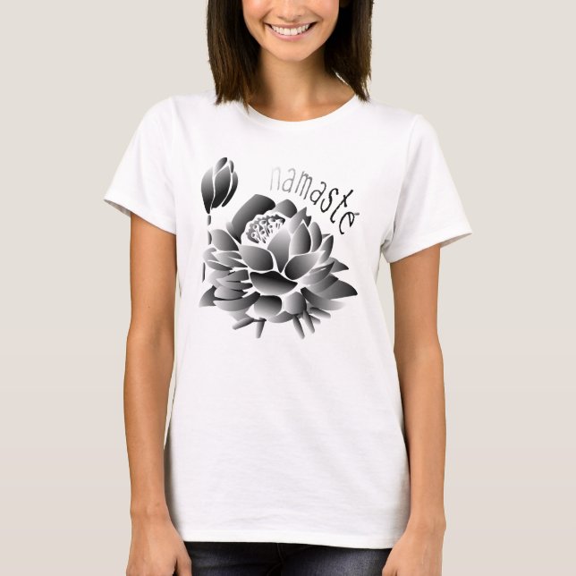 Camiseta Namaste Lotus (Anverso)