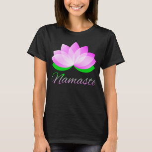 Camiseta Namaste Lotus Flower
