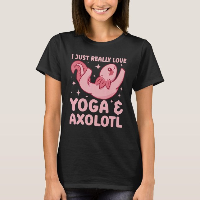 Camiseta Namaste Meditation Fitness I Just Really Love Yoga (Anverso)