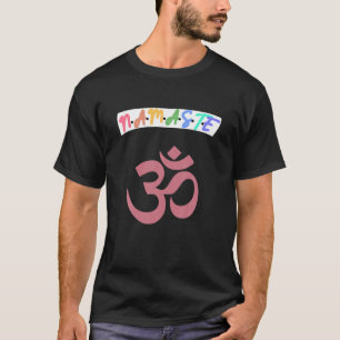 Camiseta Namaste Meditation Om Ohm Symbol Budismo Yoga Spi