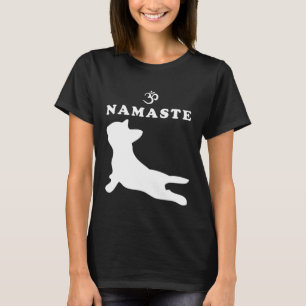 Camiseta Namaste Om Symbol Bulldog Francés Yoga Para Mujere