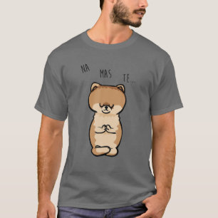 Camiseta Namaste Pomeranian