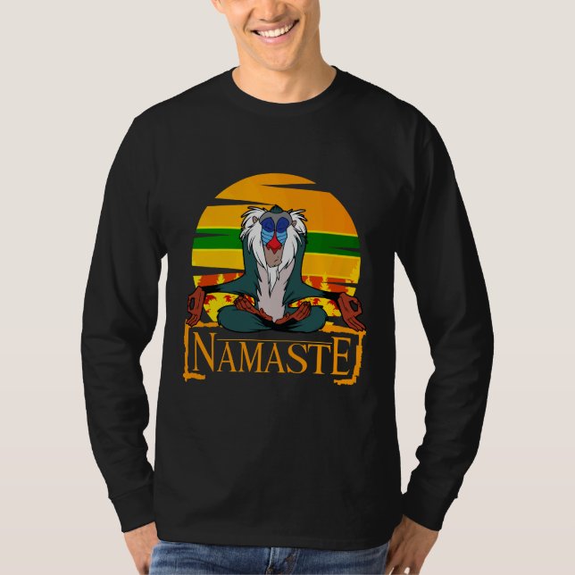 Camiseta Namaste Rafiki Yoga (Anverso)