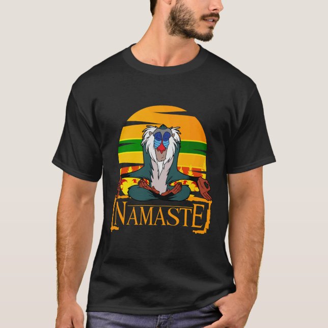 Camiseta Namaste Rafiki Yoga (Anverso)