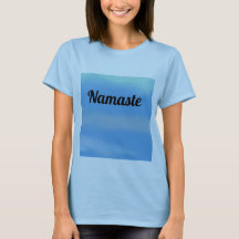 Namaste serene sky yoga T-Shirt