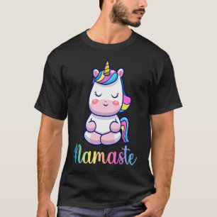 Camiseta Namaste Unicorn Yoga Namaste Yogi