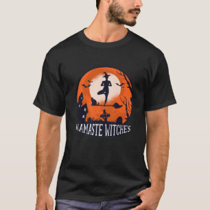 Camiseta Namaste Wites Halloween Bruja Yoga Halloween