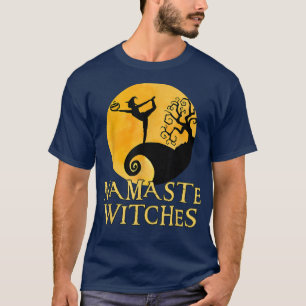 Camiseta Namaste Witts Funny Halloween Yoga Spiritual 