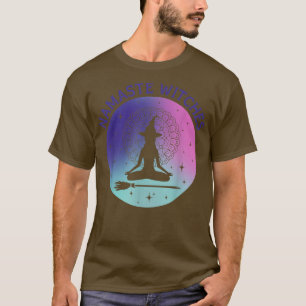 Camiseta Namaste Witts Halloween Pastel Gótico Spooky Yoga