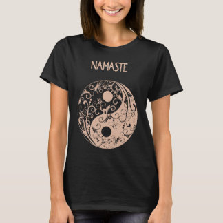 Camiseta Namaste Yin Yang