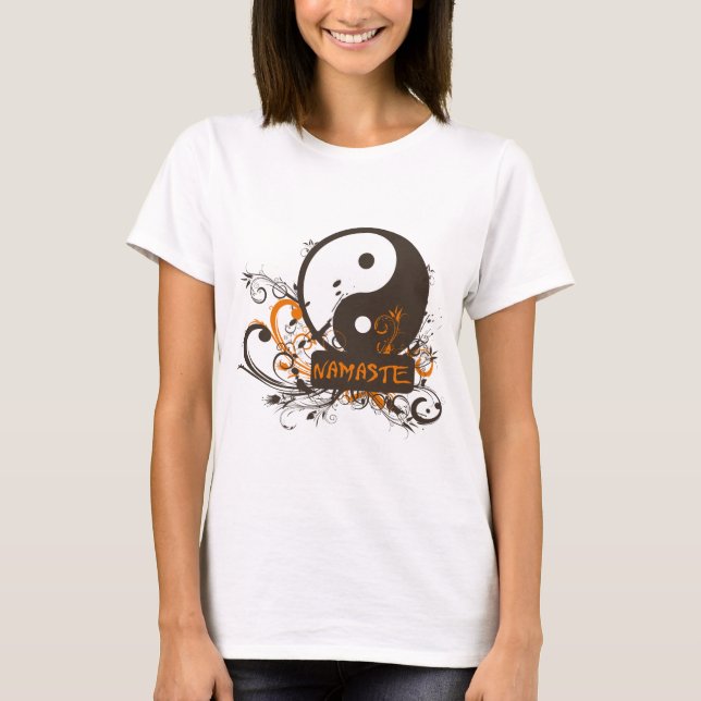 Camiseta Namaste Yin Yang