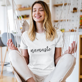 Camiseta Namaste | Yoga de meditación espiritual moderna