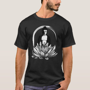 Camiseta Namaste Yoga Flor de Loto Motivo de Meditación 1
