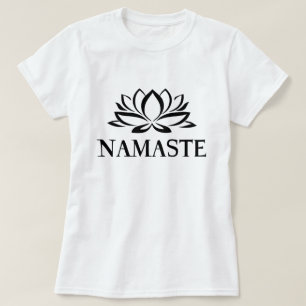 Camiseta Namaste Yoga Loto