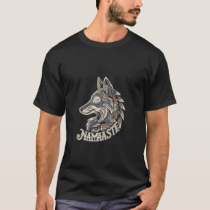 Camiseta Namaste, Yoga, Meditación, Espiritual, Loto en sán