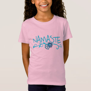 Camiseta Namaste Yoga T Shirt para los niños