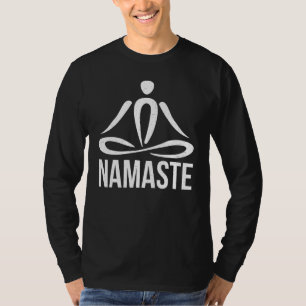 Camiseta Namaste Zen Art Pride Yoga entrenamiento Fitness
