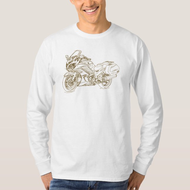 Camiseta Ñame FJR1300 2013 (Anverso)