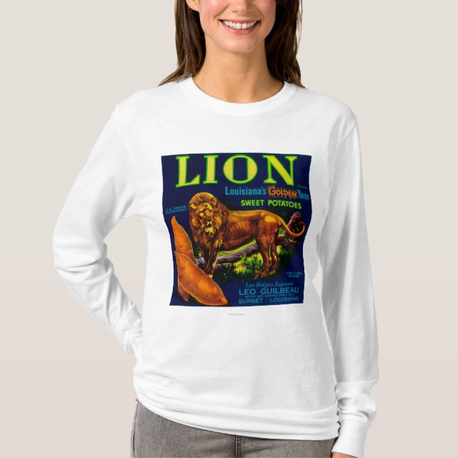 Camiseta Ñame LabelSunset, LA del león (Anverso)