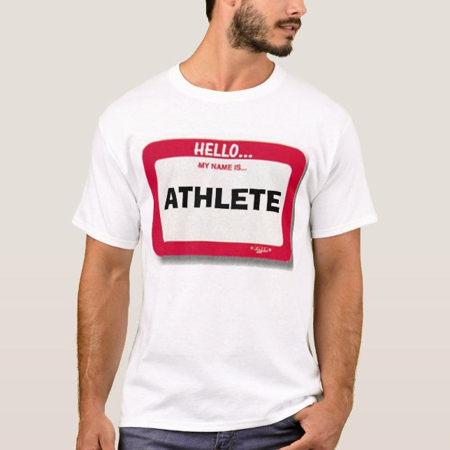Camiseta Nametag del atleta (Anverso)