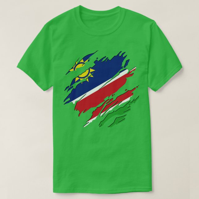 Camiseta Namibia siempre (Diseño del anverso)