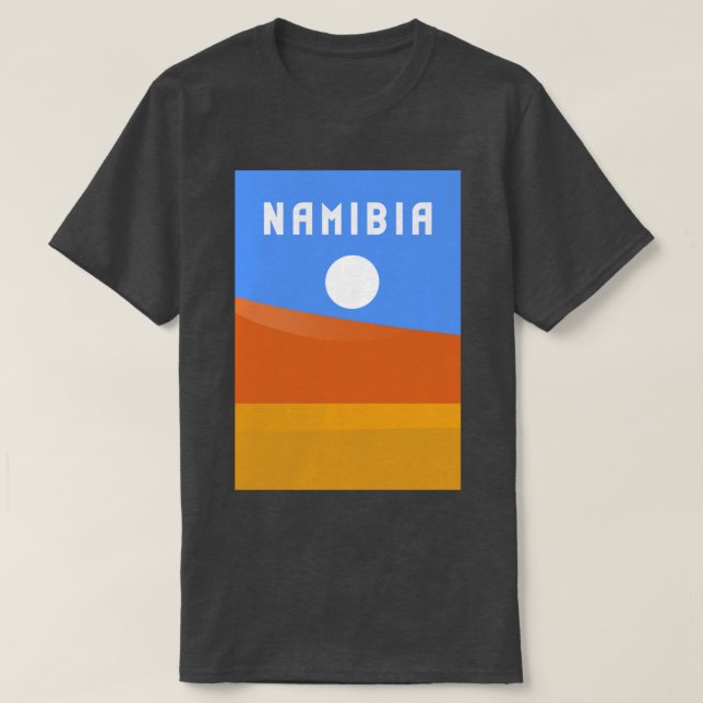 Camiseta Namibia travel africa Long (Diseño del anverso)