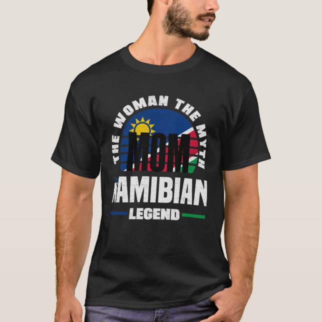 Camiseta Namibian Namibia Namibian Flag Quote (Anverso)
