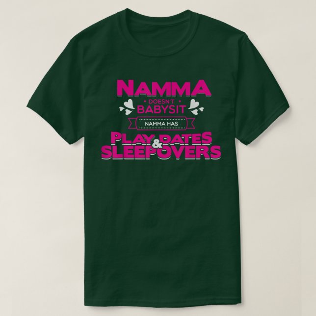 Camiseta Namma Grandmafor Día de la Madre (Diseño del anverso)