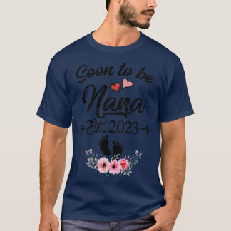 Camiseta Nana 2023 Nueva Nana Para El Día de la Madre
