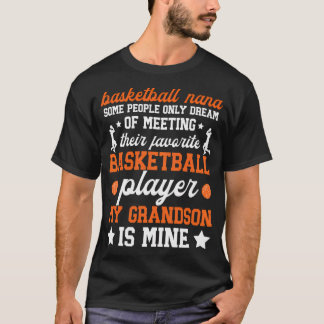 Camiseta Nana Abuela De Baloncesto Orgullosa Nana De Un Bal