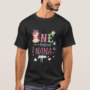 Camiseta Nana Abuela De La Primera Chica De Cumpleaños