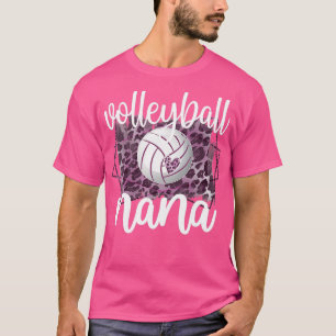 Camiseta Nana Abuela De Voleibol, Jugadora De Voleibol Nana