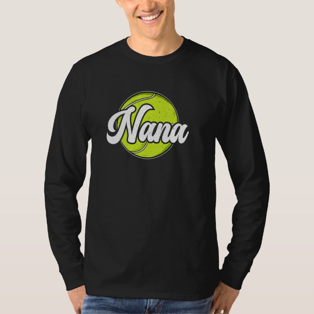 Camiseta Nana Abuela Nana De Tenis Nana (Anverso)