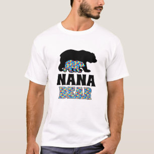 Camiseta Nana Bear Autism Awareness