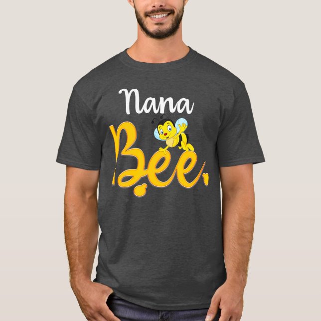 Camiseta Nana Bee Matching Familia First Bee Day Outlets (Anverso)