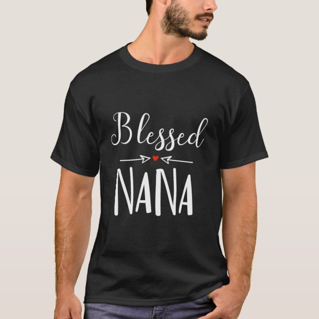 Camiseta Nana Bendita Para Abuela (Anverso)