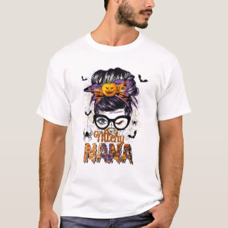 Camiseta Nana Bruja Moño Despeinado