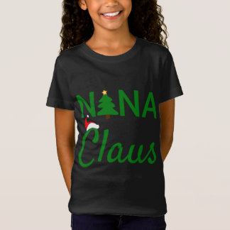 Camiseta Nana Claus - Daddy Claus Baby Claus Mama Claus Paj