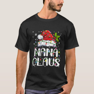 Camiseta Nana Claus enciende a la familia Pajama