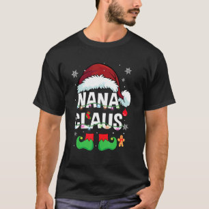 Camiseta Nana Claus Santa Family Matando Navidades Pajamas