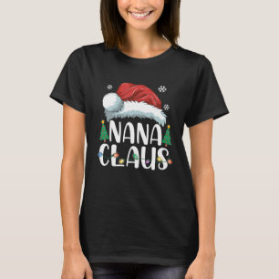 Camiseta Nana Claus Santa Navidades en Pajama