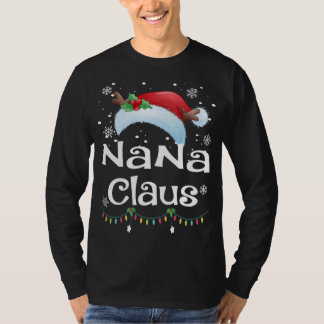 Camiseta Nana Claus Santa Navidades en Pajama