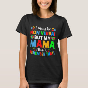 Camiseta Nana Conciencia del Autismo Nieto Nieta Azul 